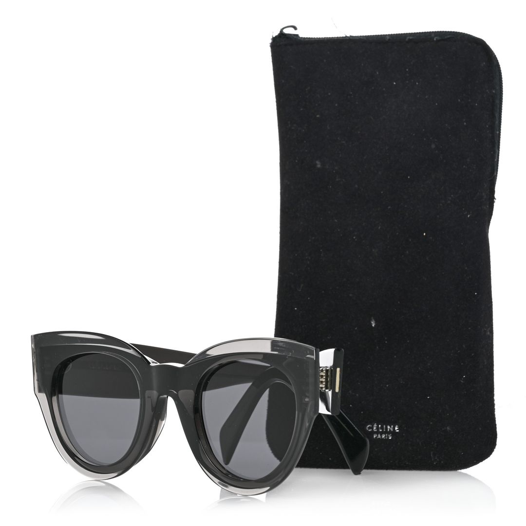 Petra Sunglasses CL41447/S in Transparent Black #8