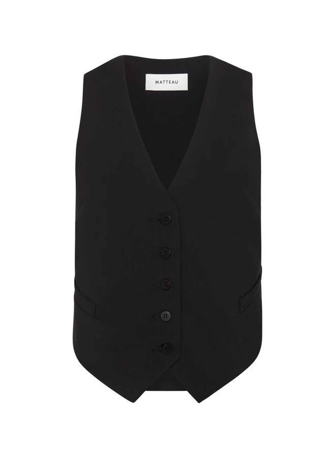 Tailored Waistcoat Black