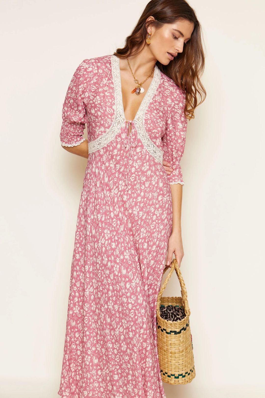 Amina - Amelie Floral Pink #6