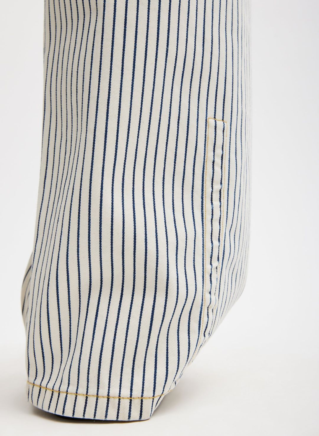Stone Washed Striped Denim Sid Jean #4