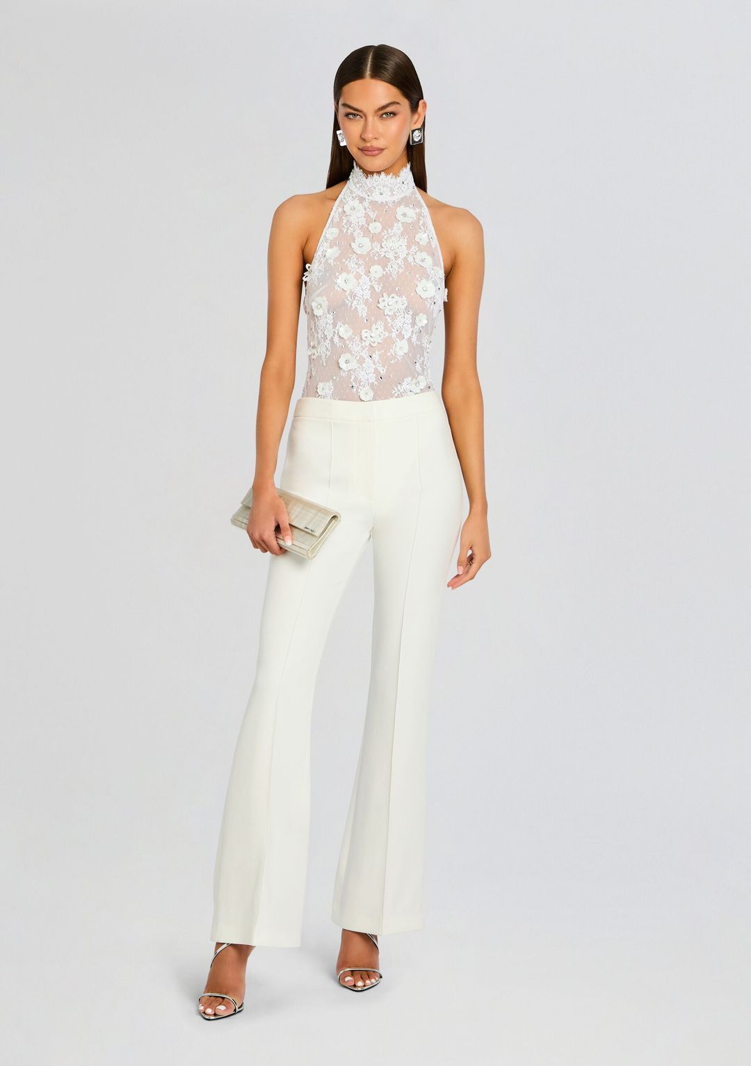 Saga Lace Embellished Bodysuit #5