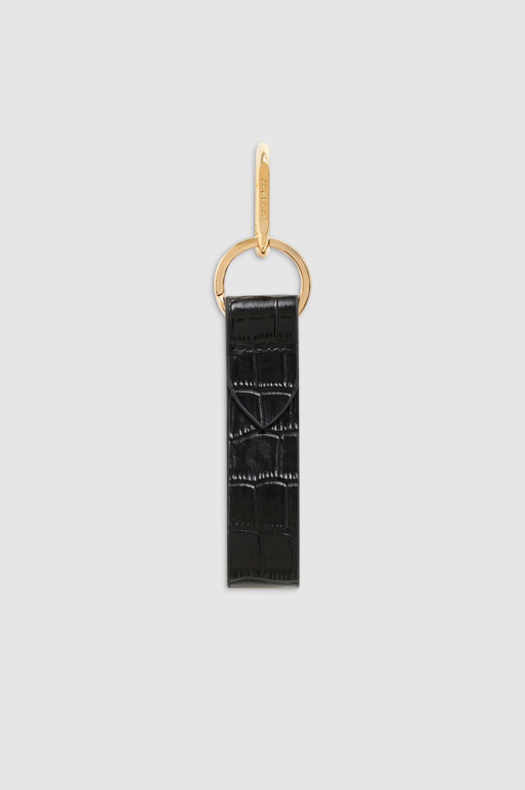 Cruise Key Chain - Black Embossed