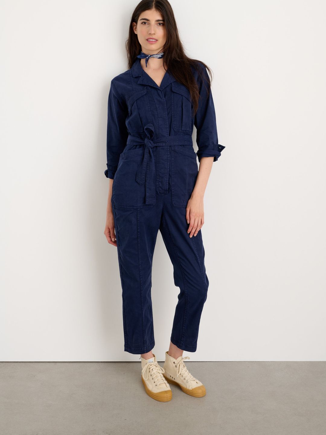 Expedition Jumpsuit in Washed Twill #3