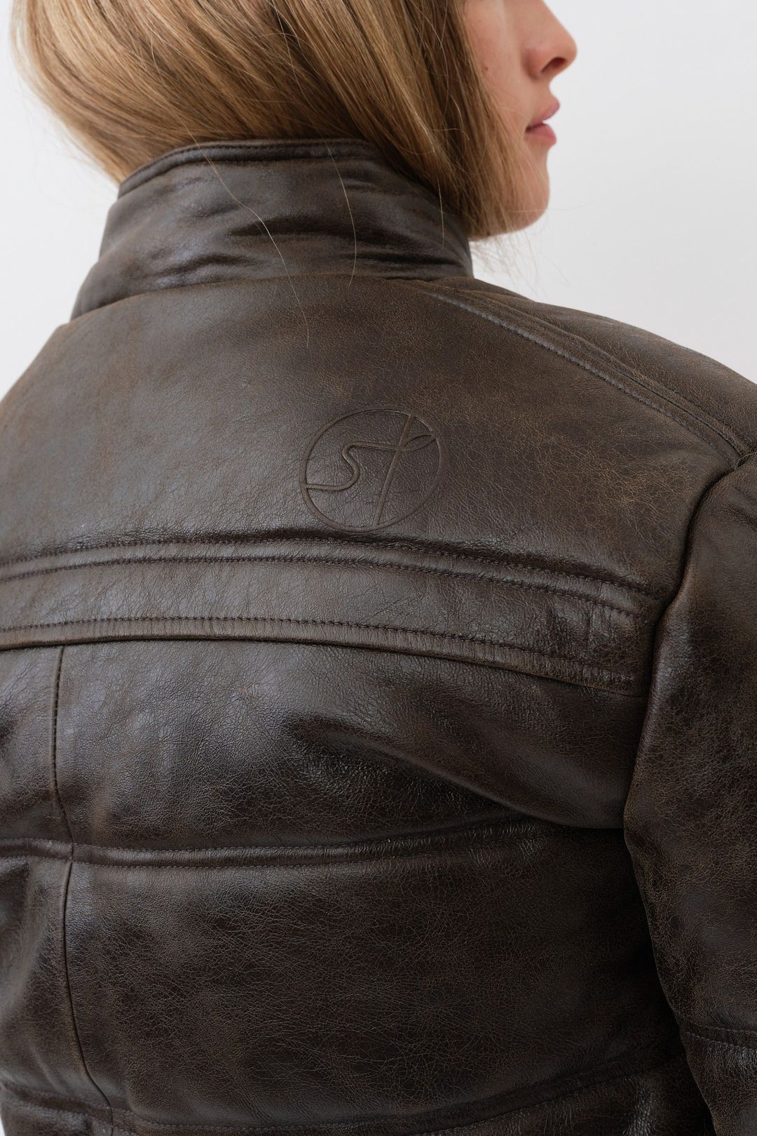 Franklin Jacket — Distressed Brown #7