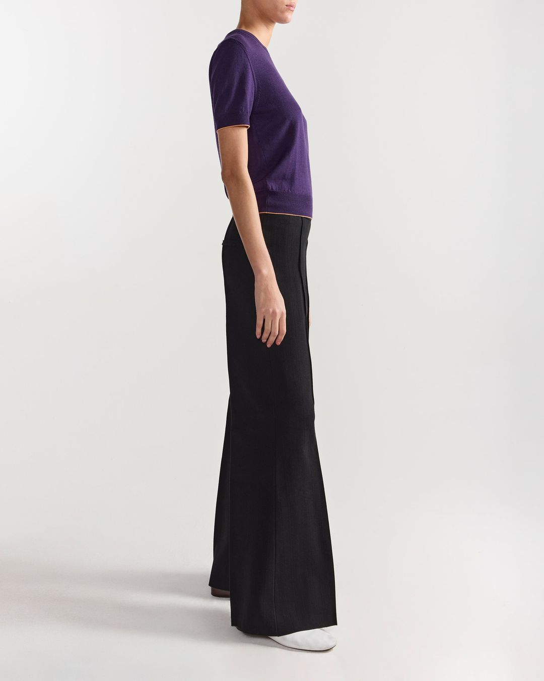 Janis Top in Tipped Grape #3