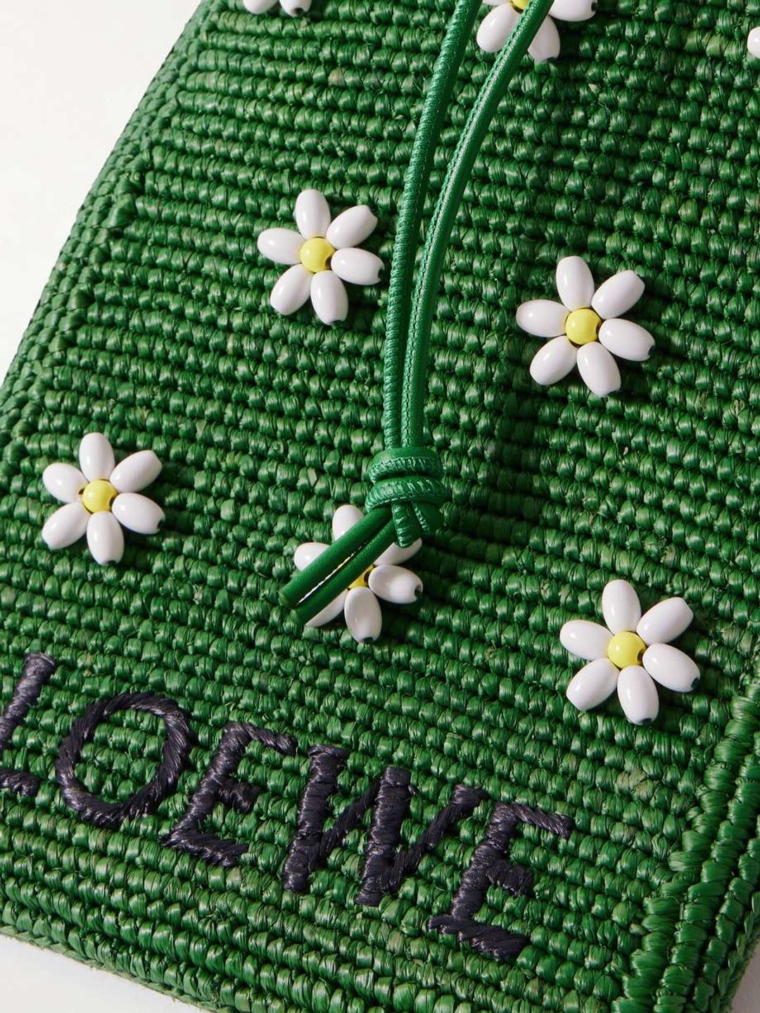 + Paula's Ibiza embellished raffia shoulder bag #4