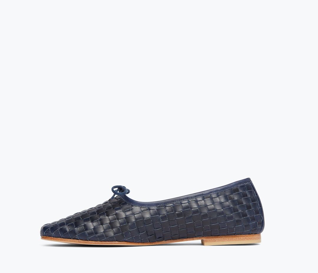 JADA SQUARE TOE BALLET FLAT #4
