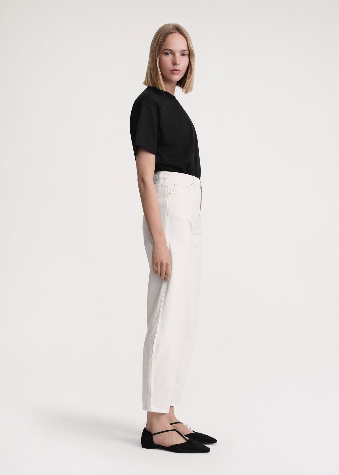 Barrel leg denim off-white #2