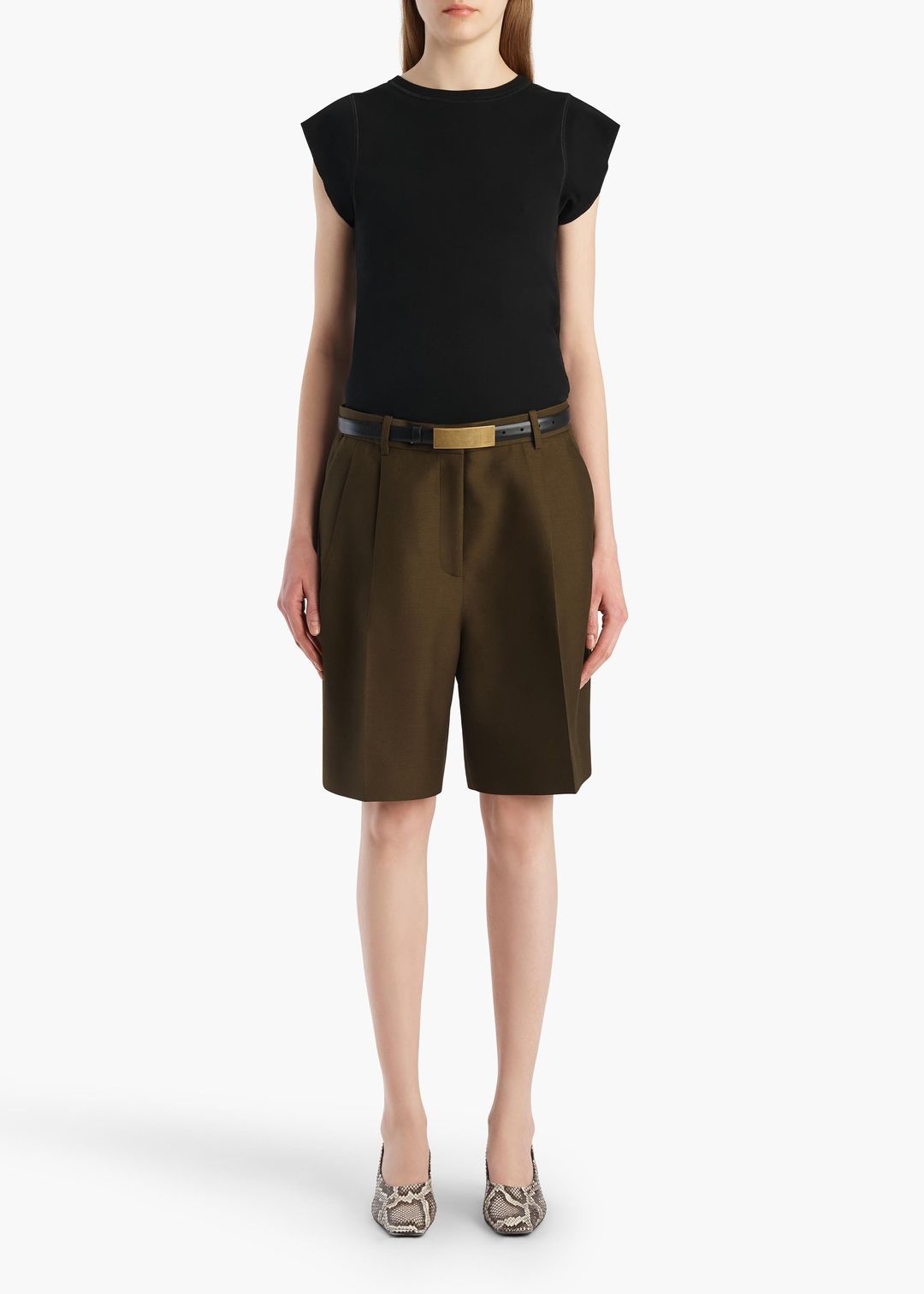 Auggie Short in Dark Olive