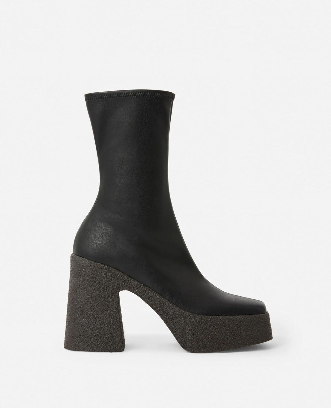 Chunky Ankle Boots in Vegan leather