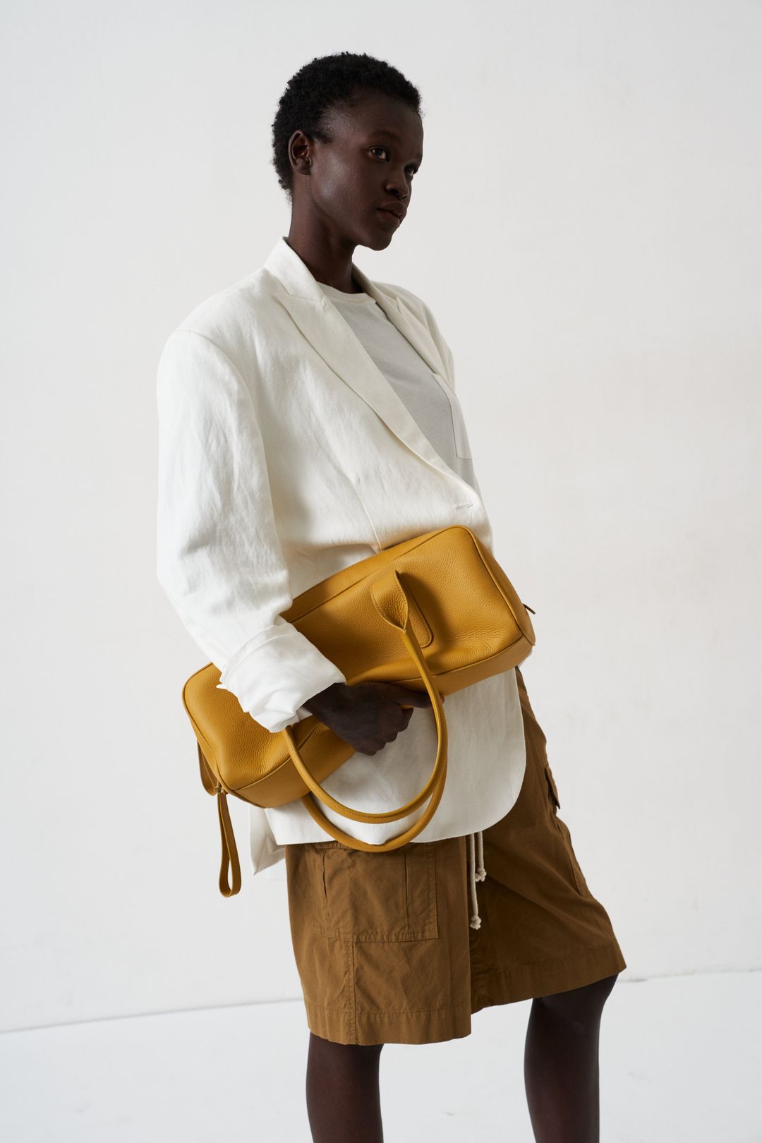 The Rope Tie Cargo Short in Camel #4
