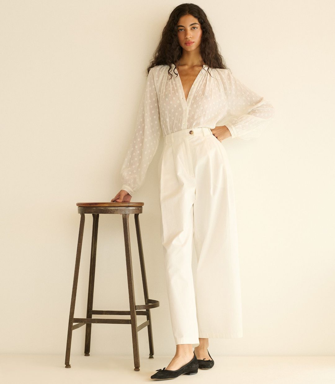 HMD -- JULIENNE TOP -- SALT MARSEILLE EMBROIDERY #4