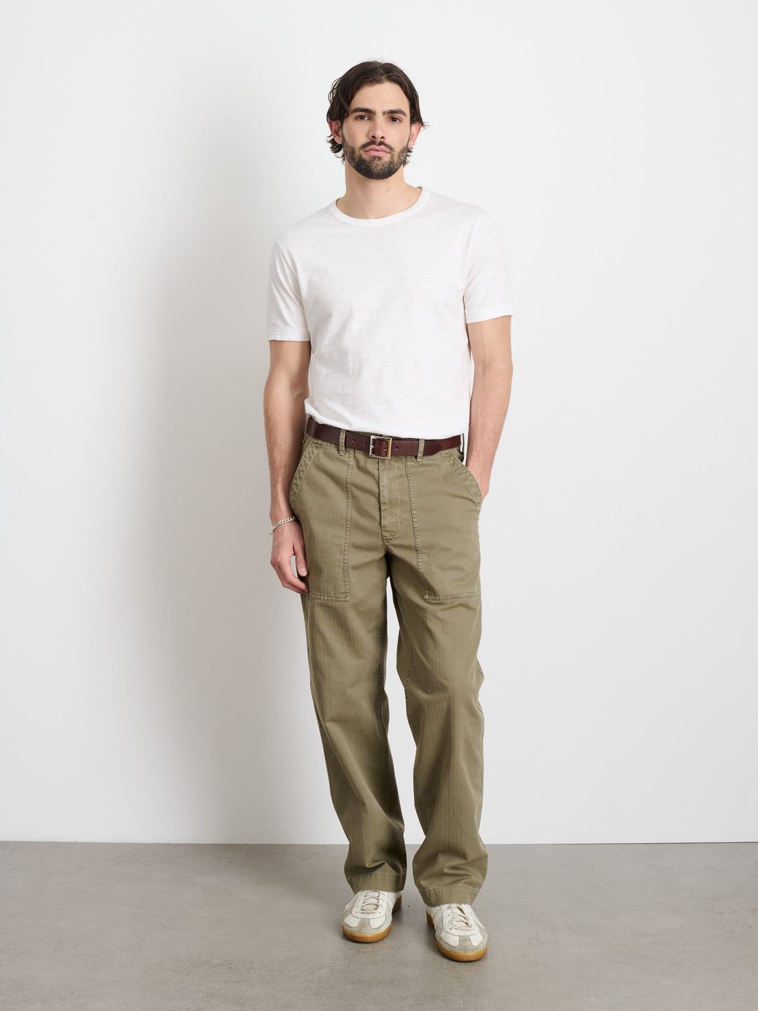 Field Pant In Herringbone #9