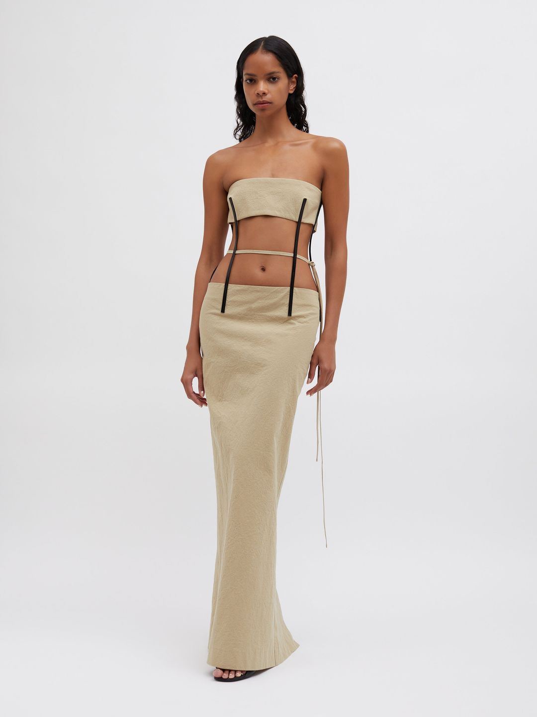 Mason Bind Strapless Gown #4