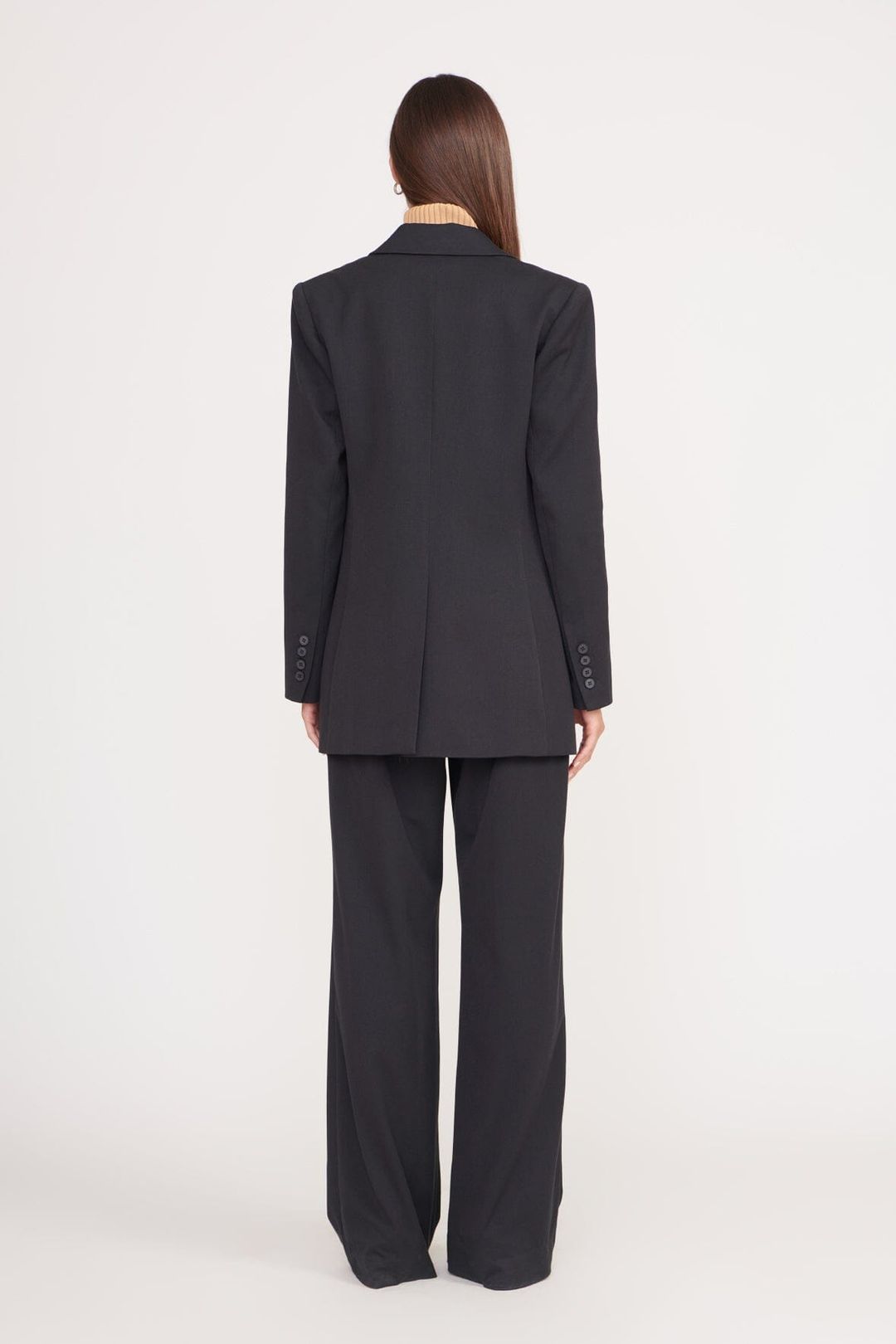 LUISA PANT | BLACK SUITING #9