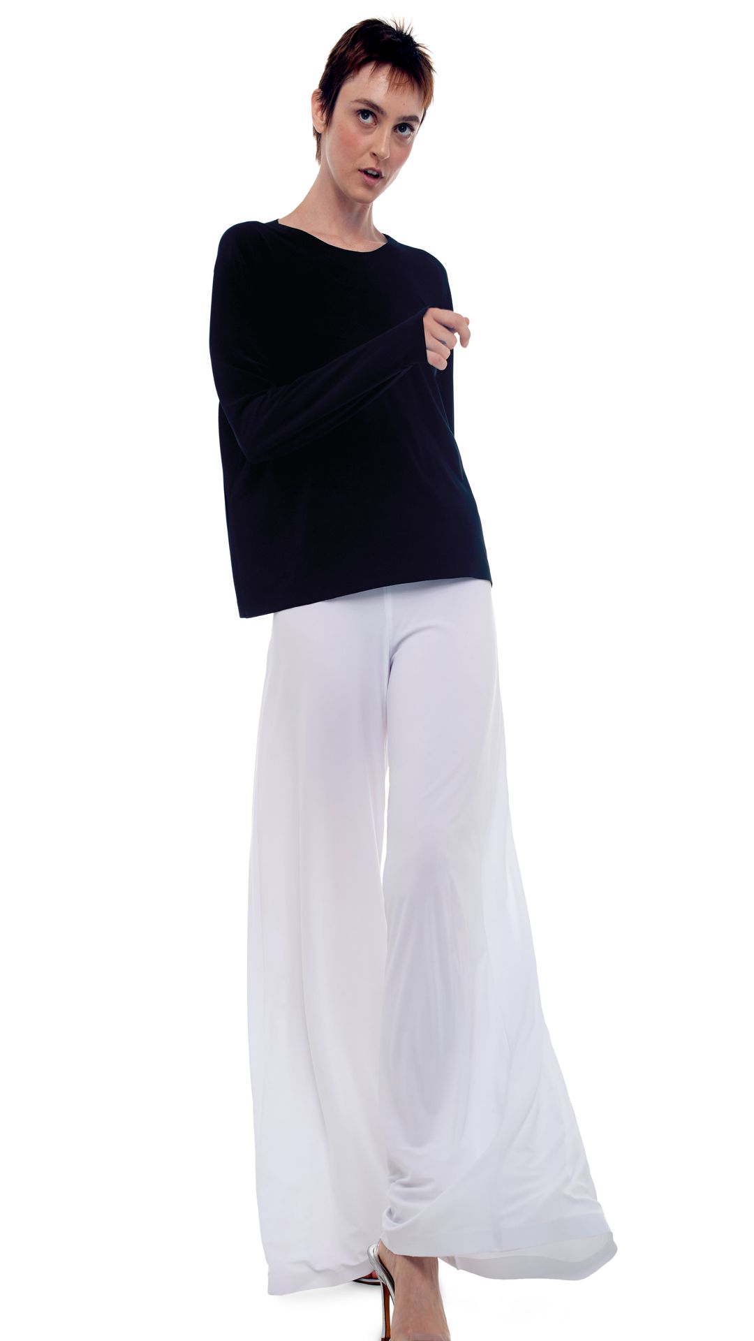 CROPPED BOYFRIEND CREW TOP #5