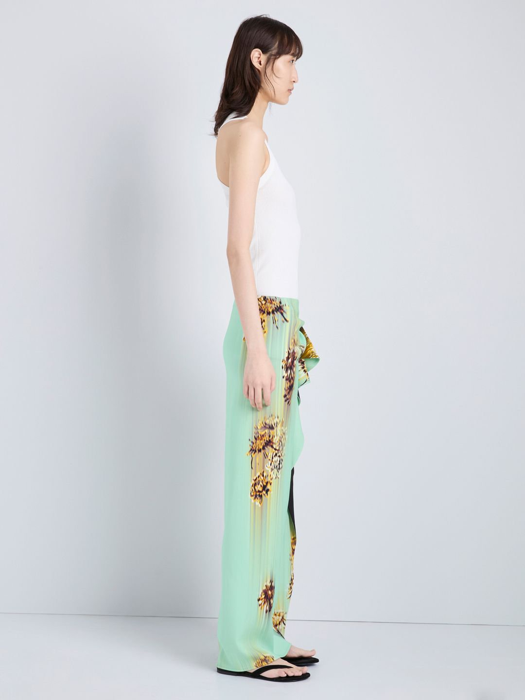 Cella Skirt in Double Printed Viscose Cady #3