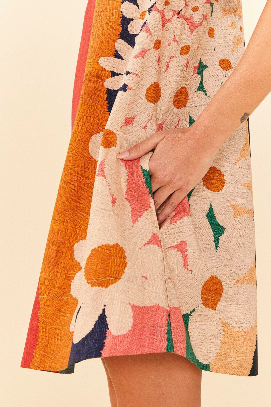 Super Fun Daisy Organic Cotton Mini Dress #3