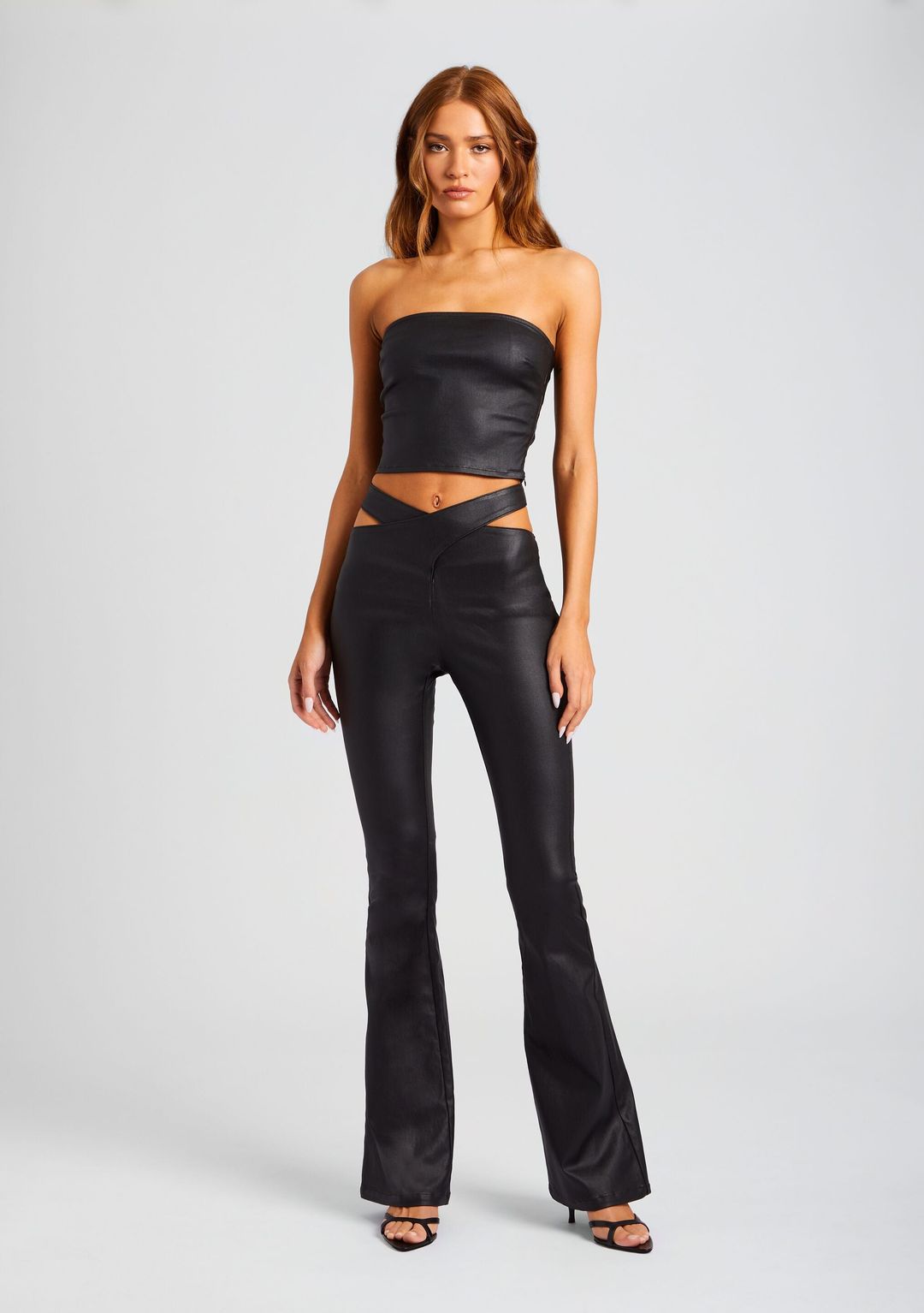 Hillary Coated Denim Top #3