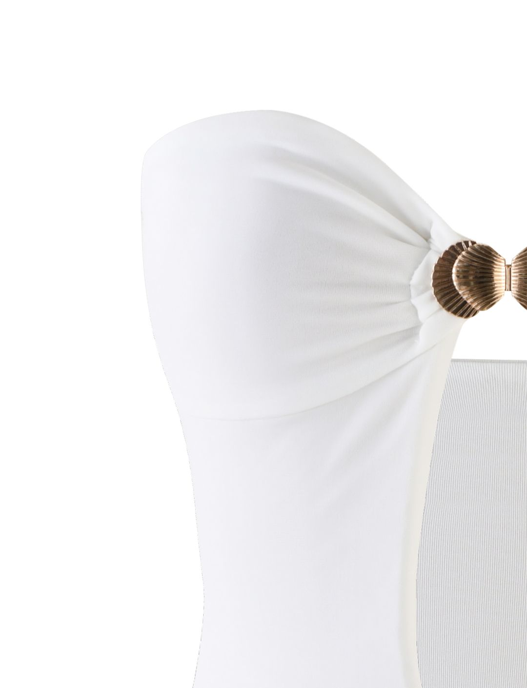 CECILY MINI DRESS - WHITE #7