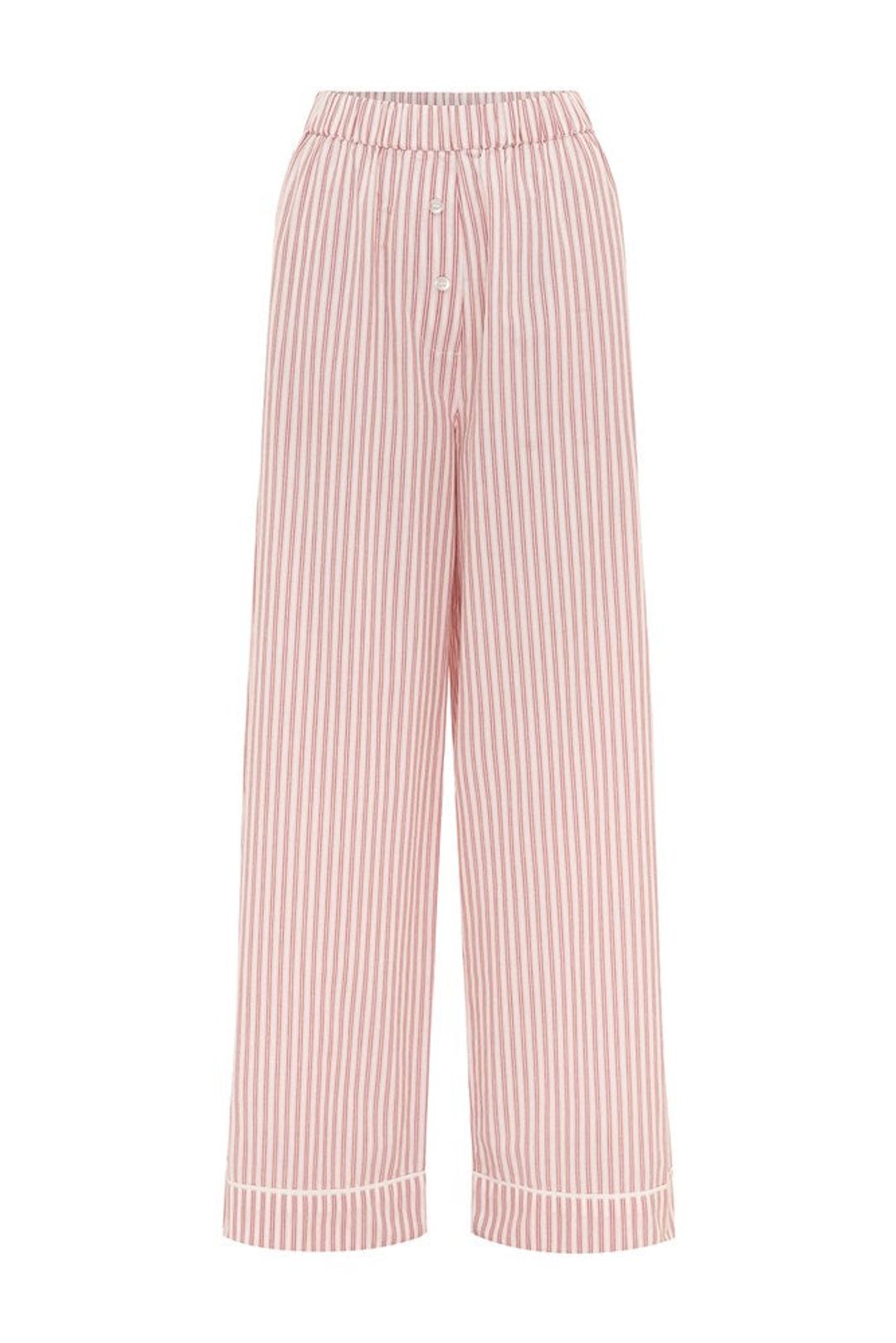 EDIE PANT - STRAWBERRY STRIPE #8