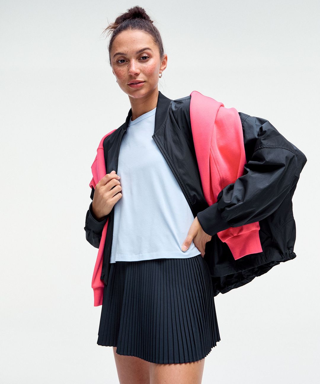 High-Rise Pleated Tennis Skirt #9