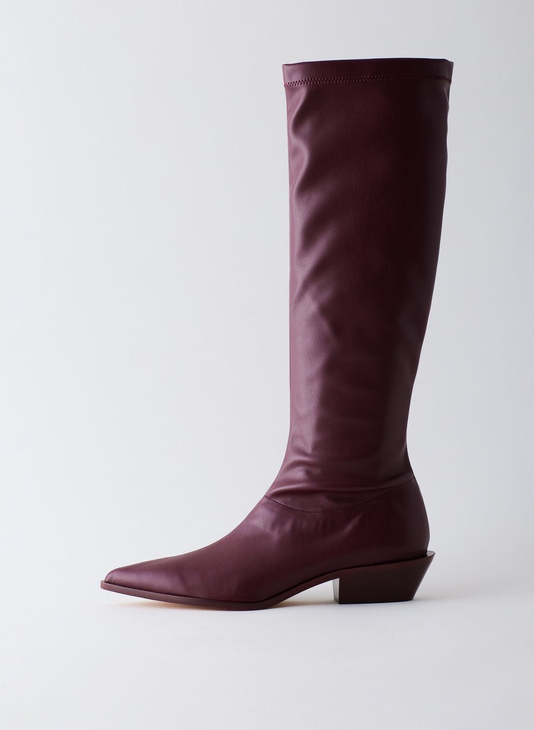 Bronson Faux Nappa Stretch Boot - Regular Calf