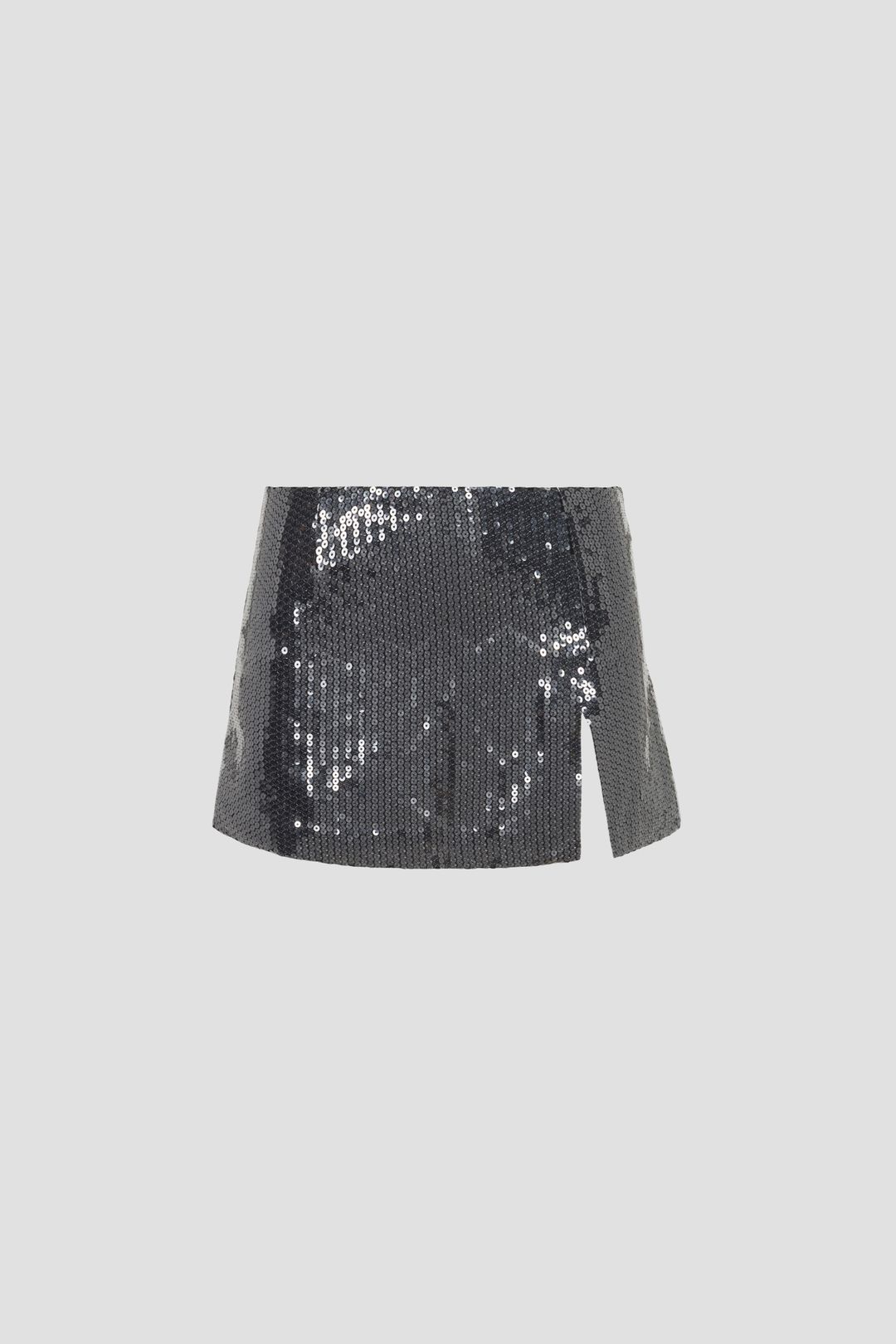 MICRO MINI SKIRT - BLACK SEQUIN
