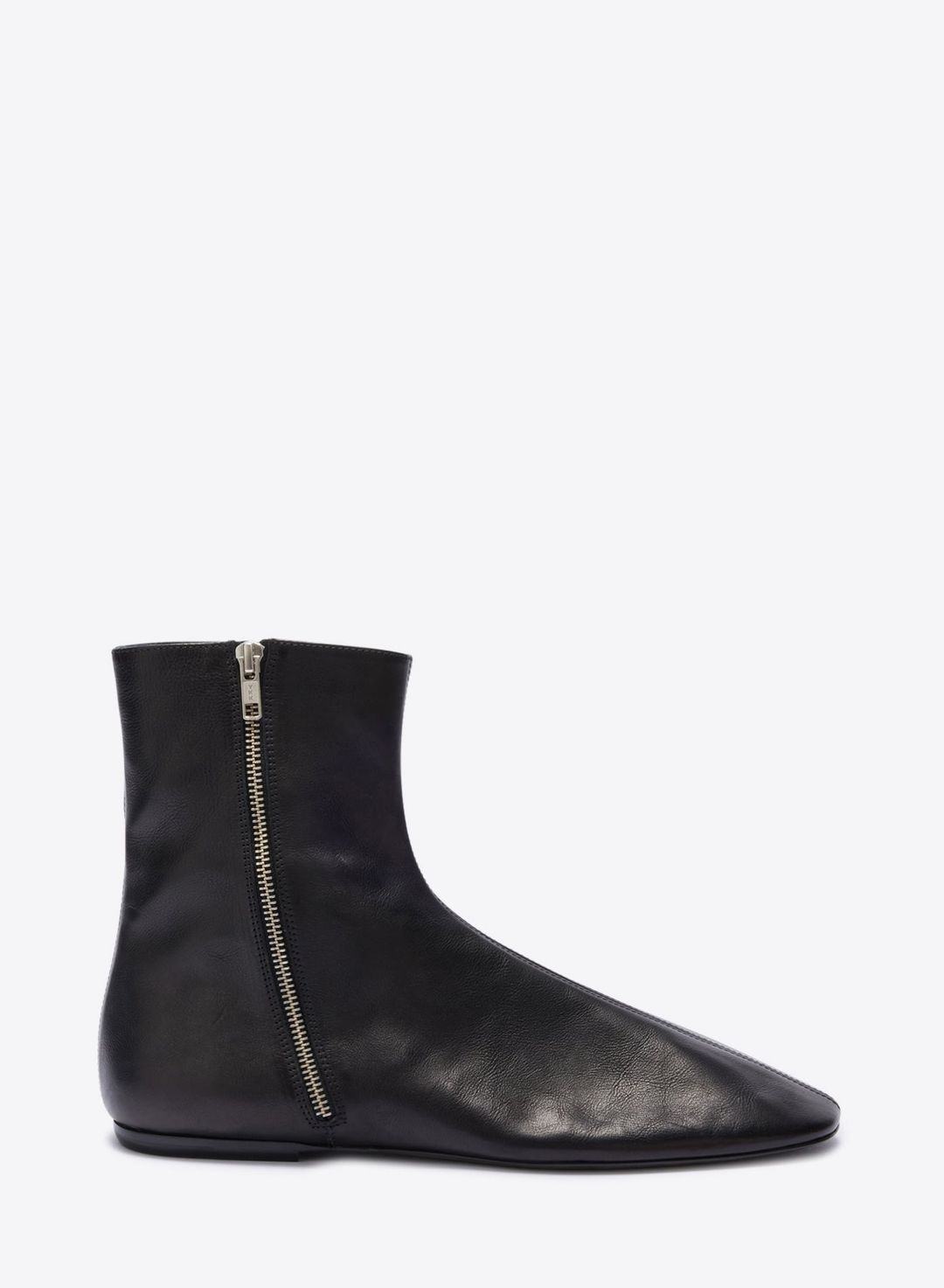 Leather sock boots