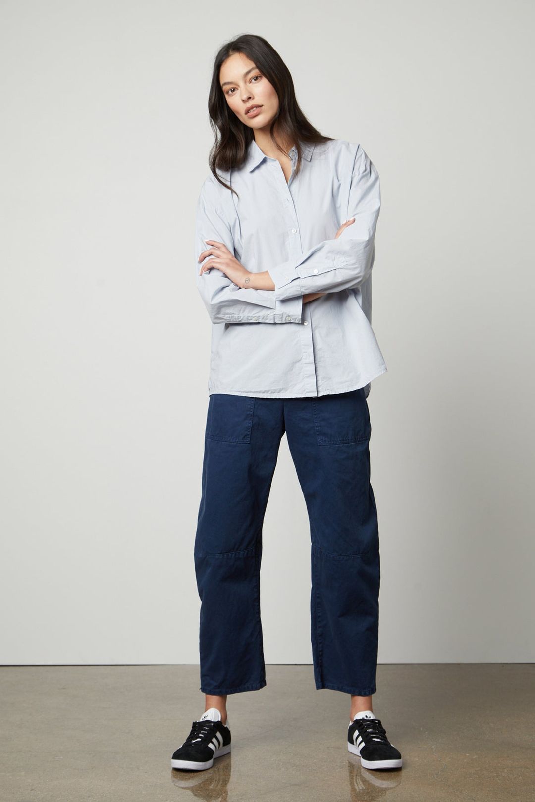 BRYLIE SANDED TWILL UTILITY PANT #6