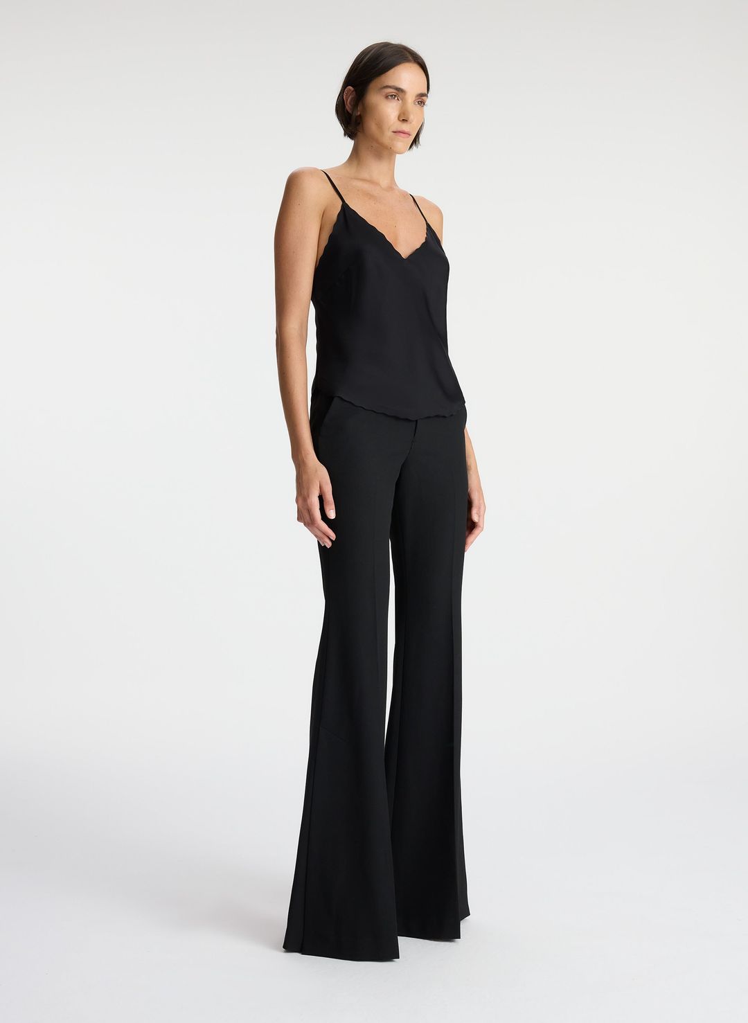 Malia Scalloped Camisole Top #4