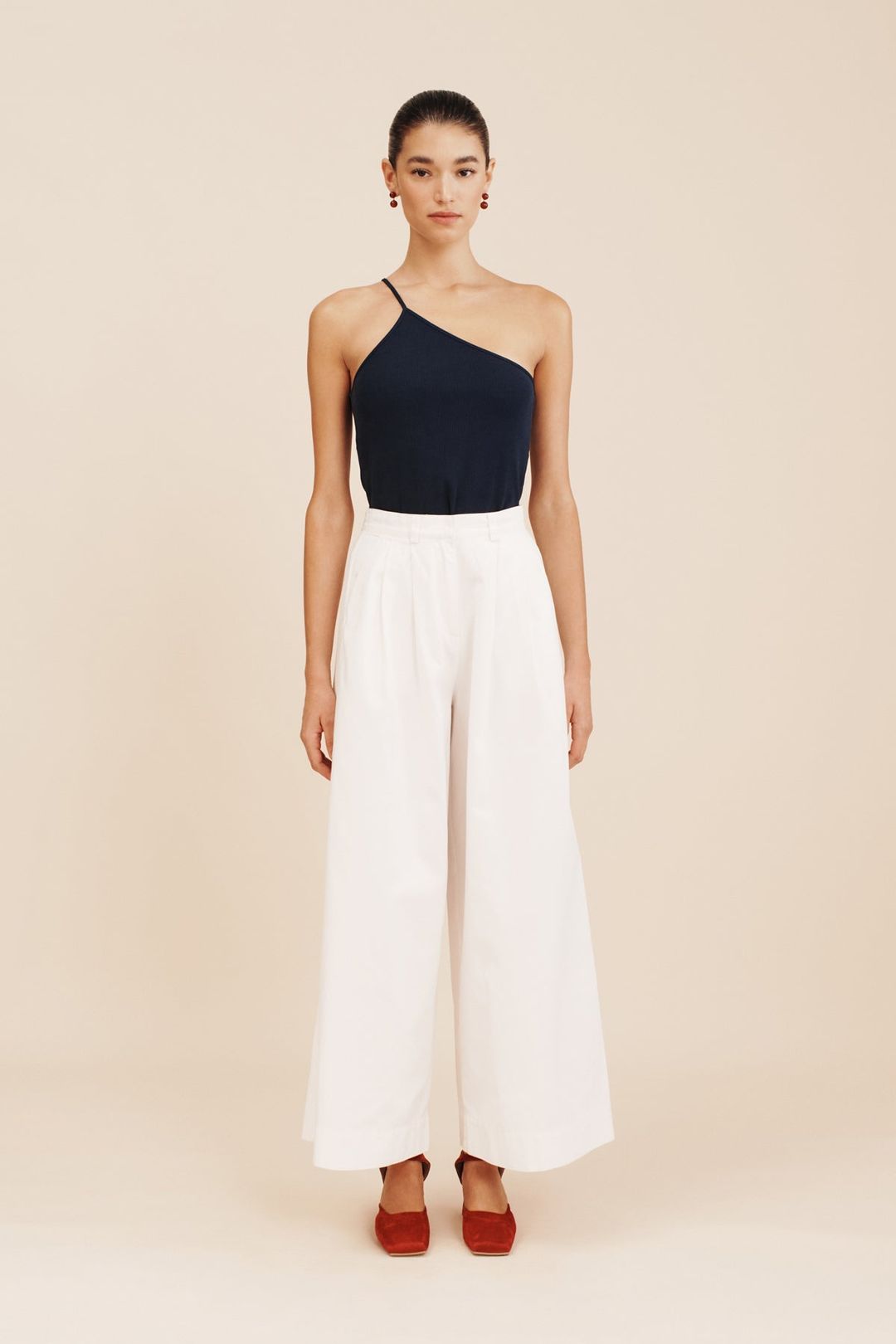 WESLEY TROUSER - VINTAGE WHITE