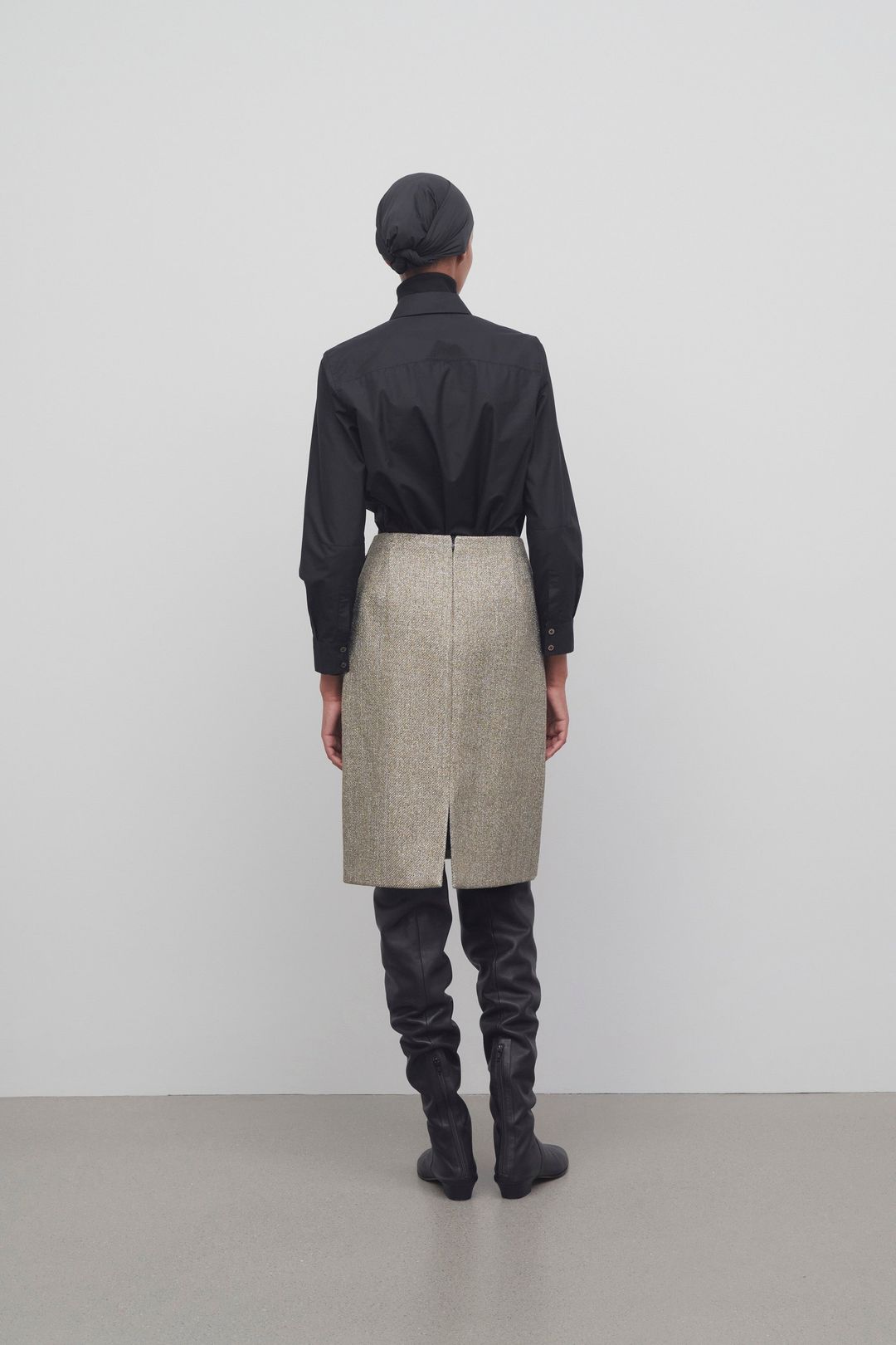 Corinna Skirt in Lurex Canvas #5