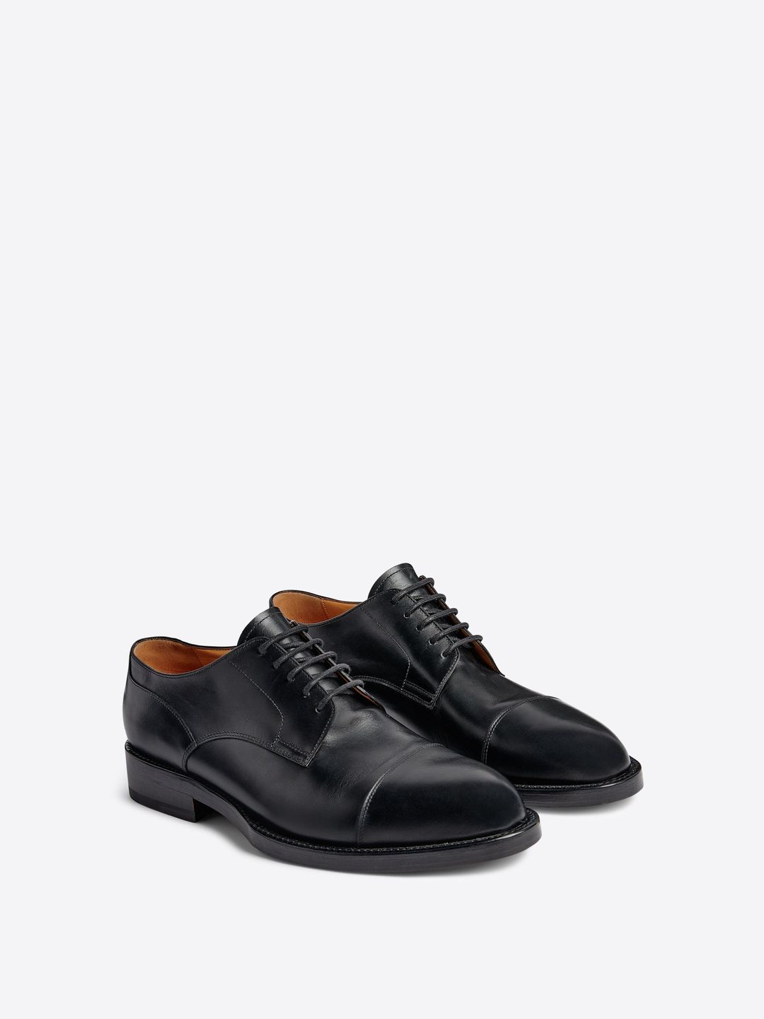 Leather derby shoes #3