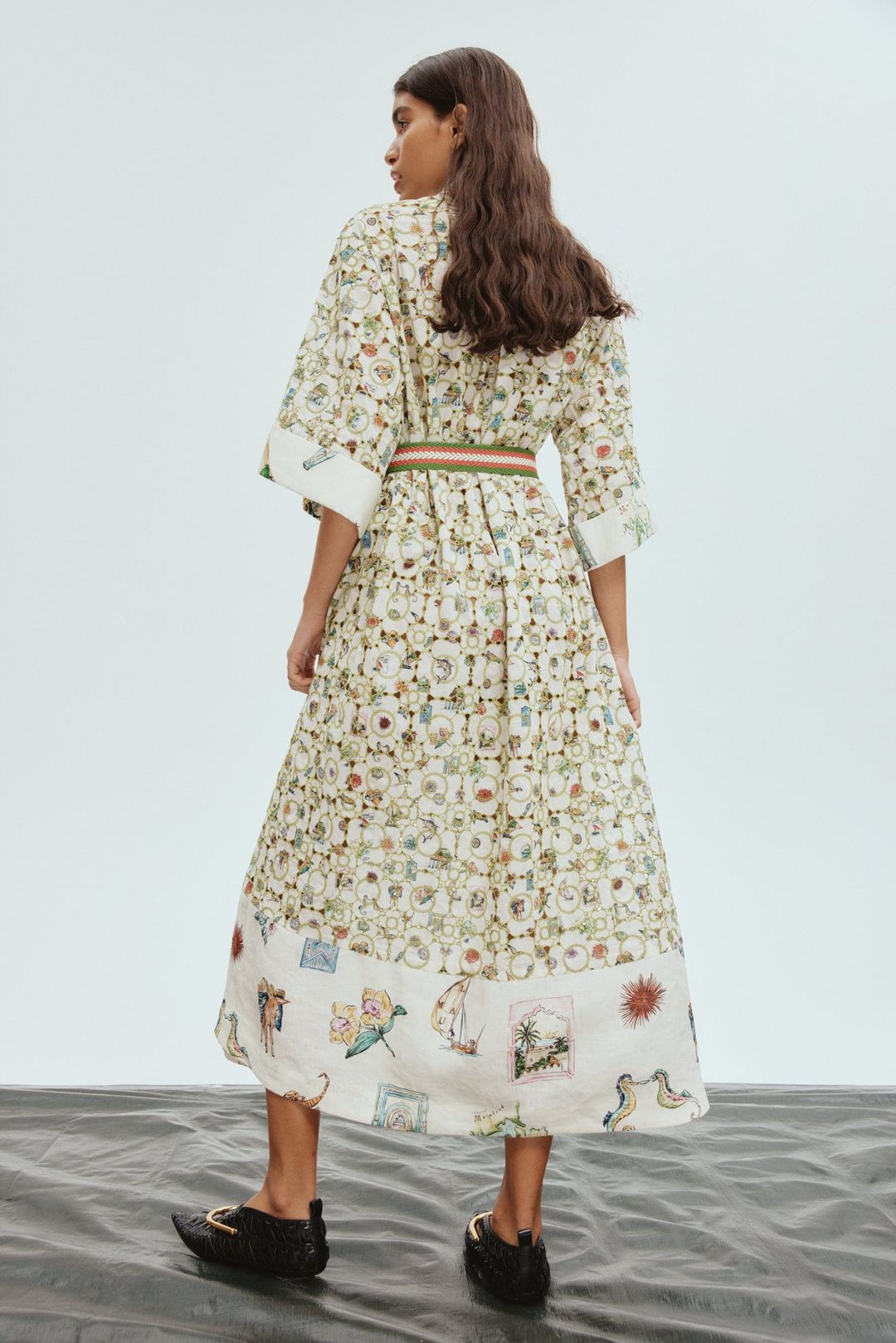 SUNSET BRODERIE MIDI DRESS #6