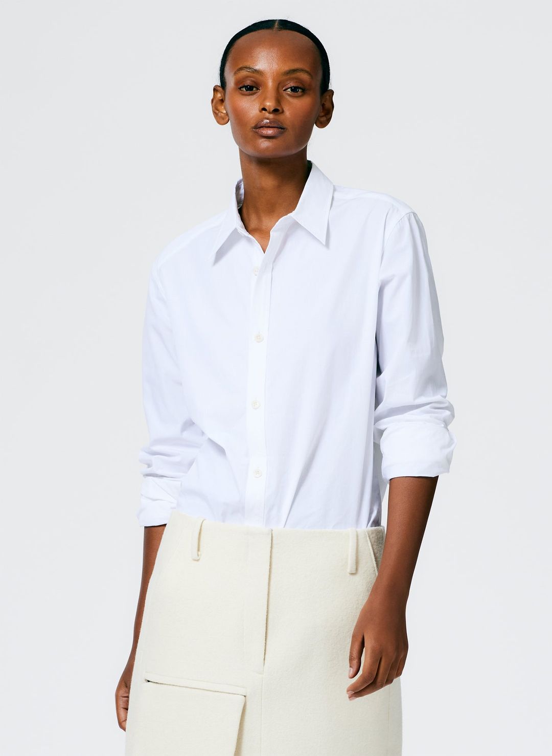 Boiled Wool Mini Skirt #6