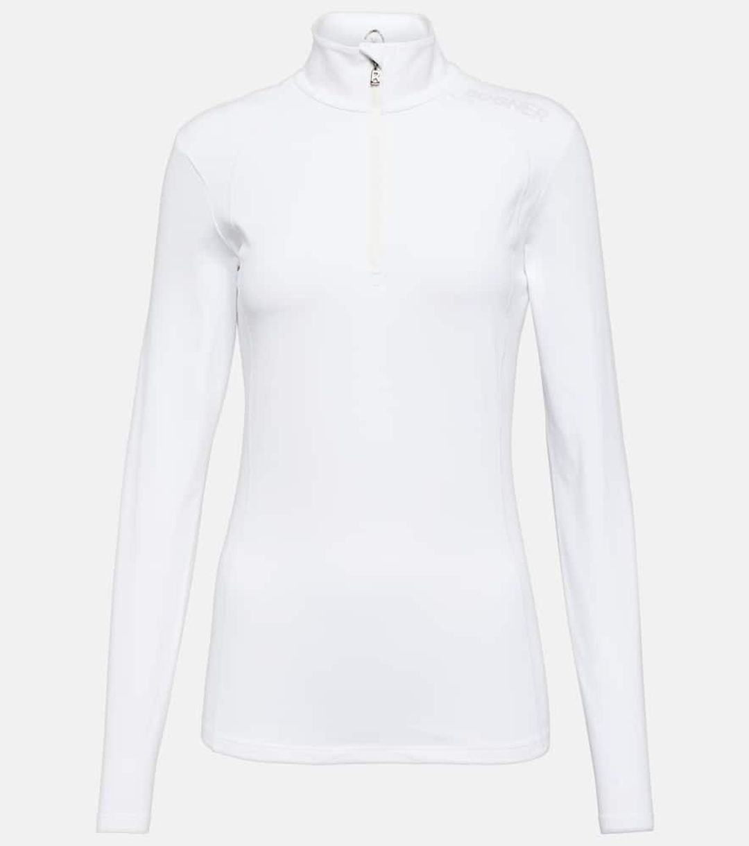 Madita quarter-zip thermal base-layer top