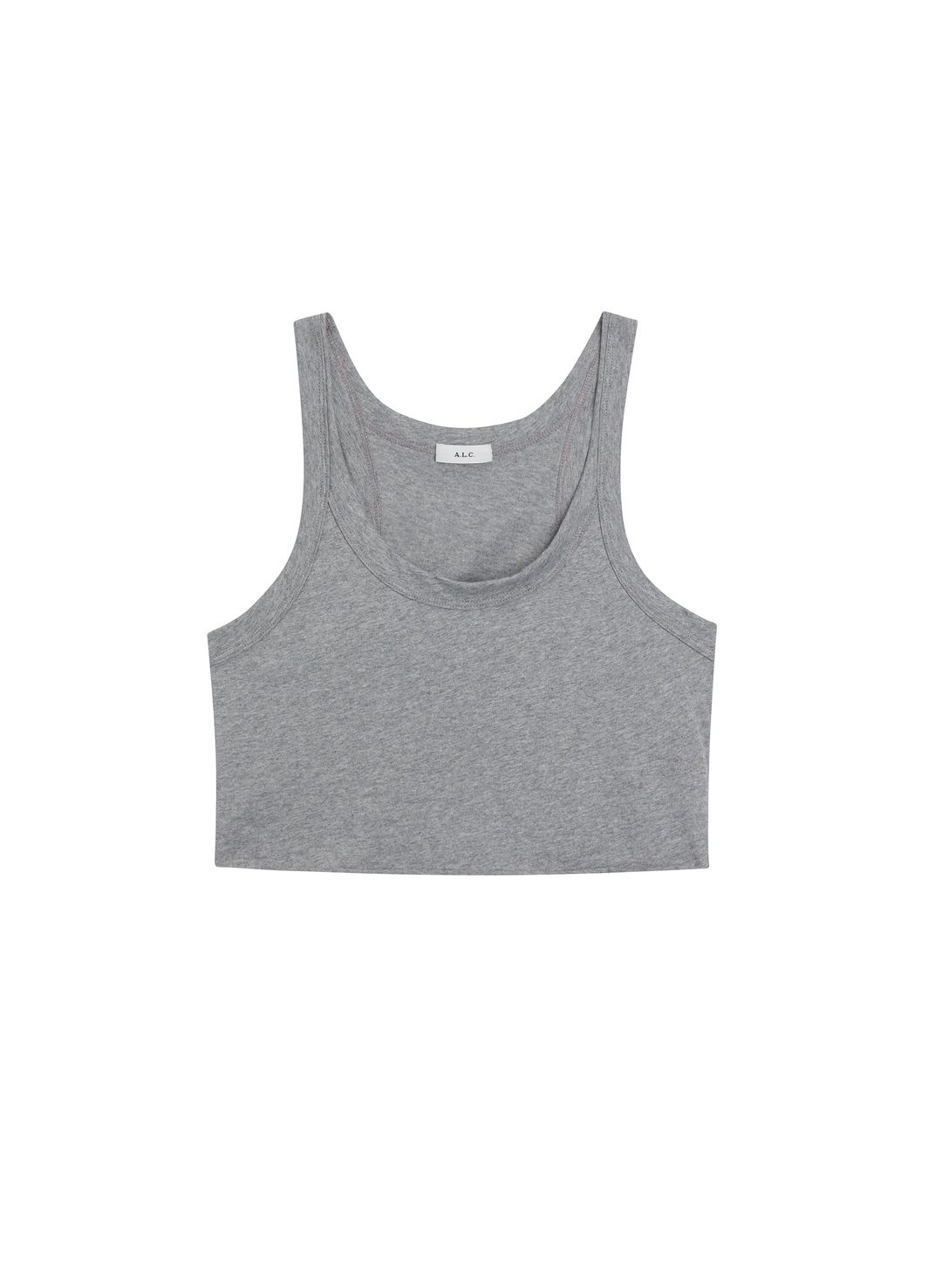 Halsey Cropped Cotton Rib Tank #6