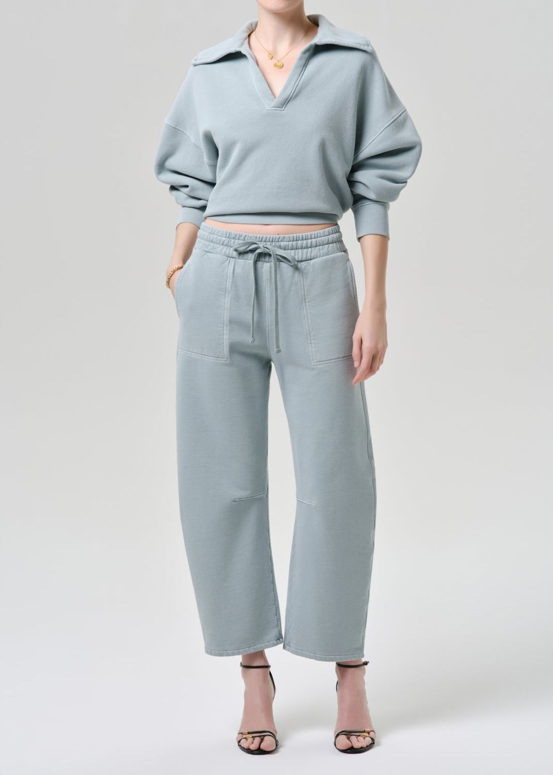Trapeze Pullover in Sea Glass #5
