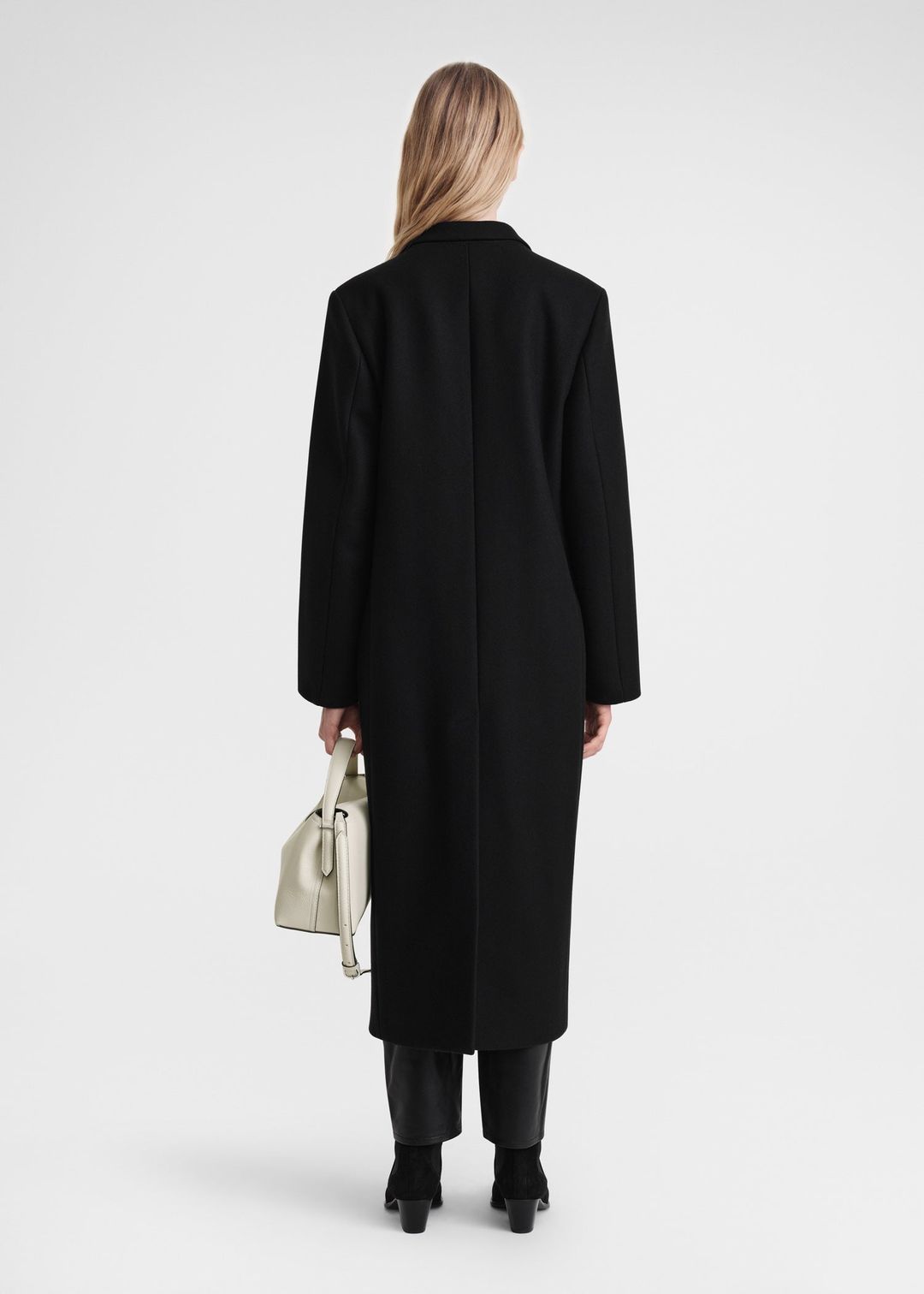 Tailored overcoat black #3