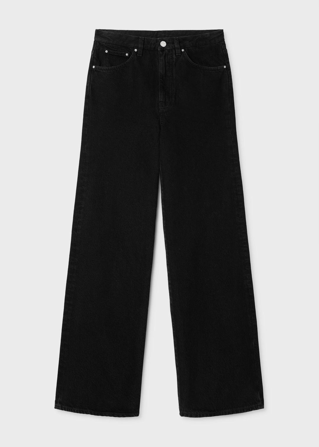 Flare fit denim black #6