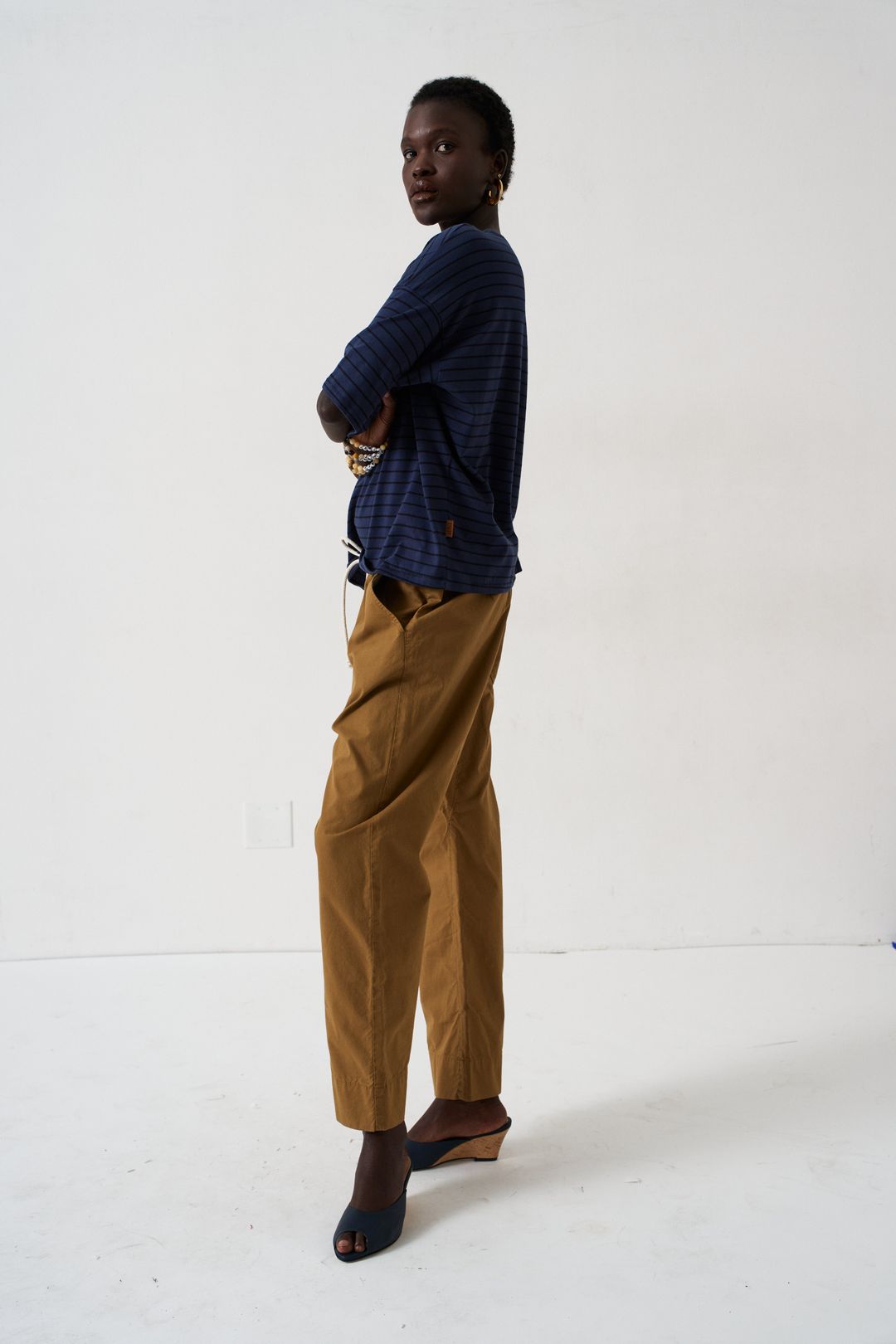 The Kit Slide in Navy #4