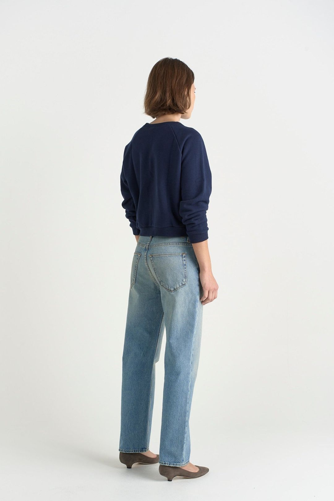 The Slouch in Worn Indigo #7