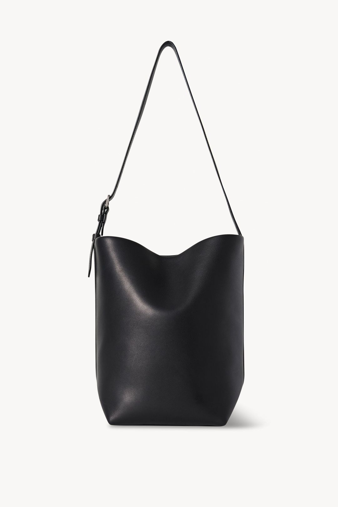 Medium N/S Shoulder Bag in Leather