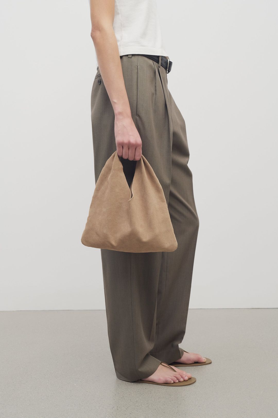 Small Bindle Bag in Suede #4