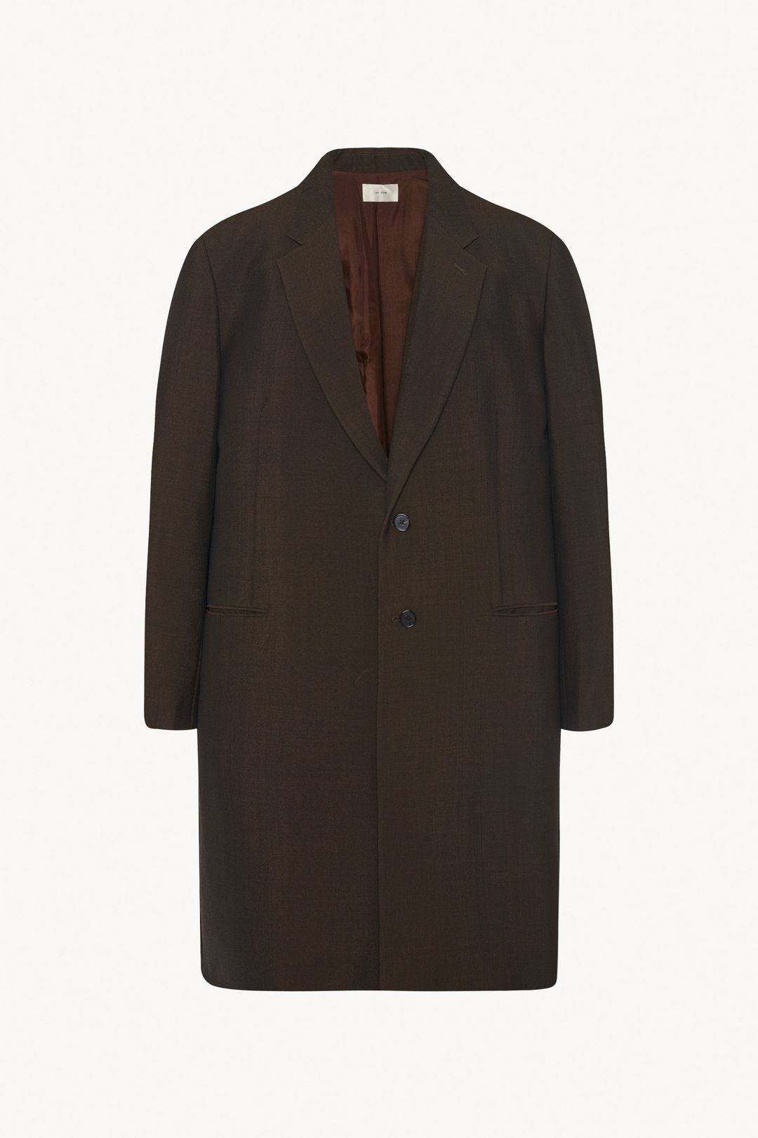 Chevalier Coat in Virgin Wool and Mohair