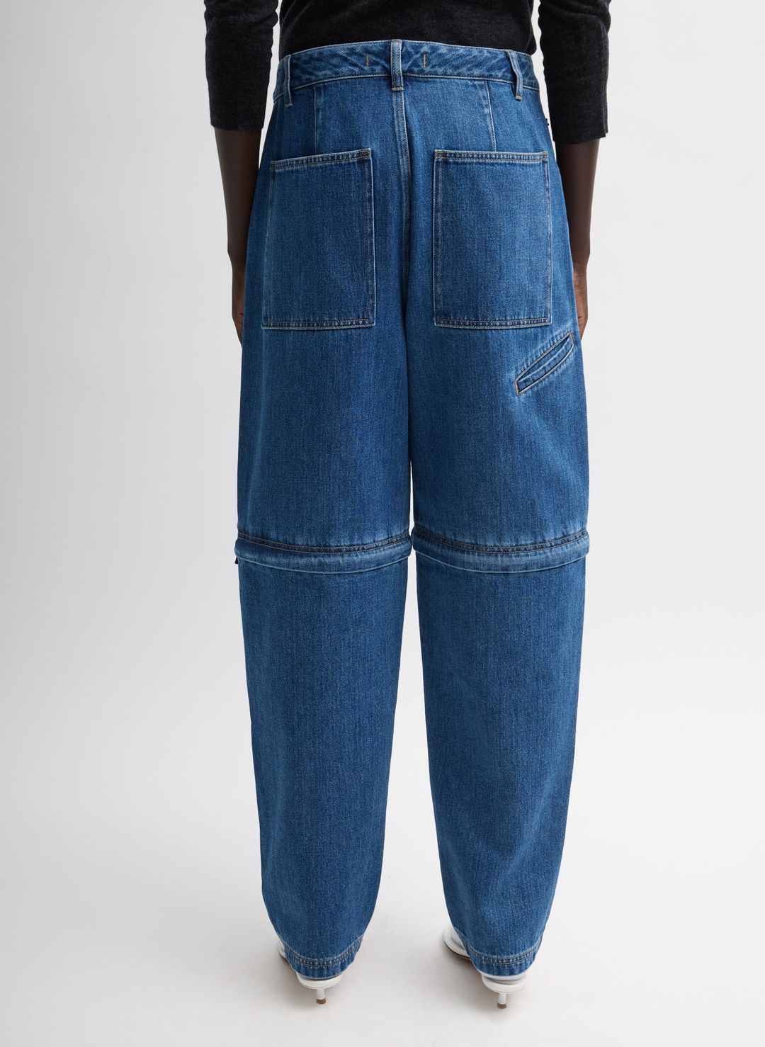 Lars Denim Convertible Zip Jean #6