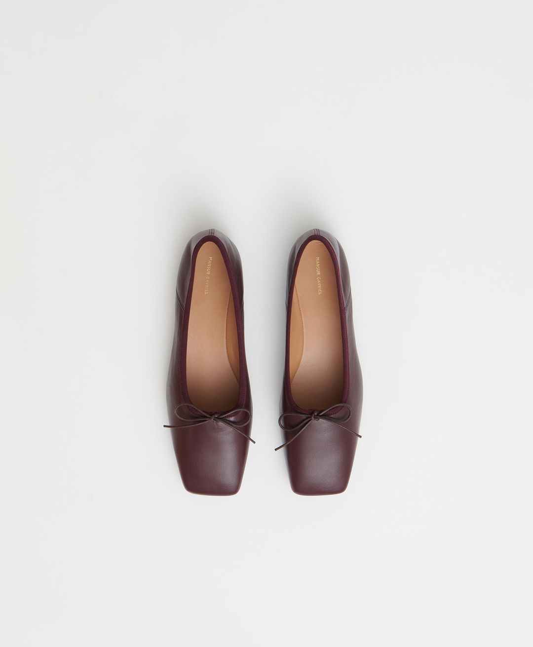 Square Toe Ballerina - Plum #5
