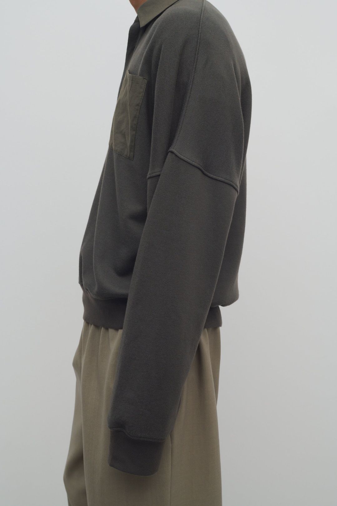 Dende Top in Cotton and Cashmere #4