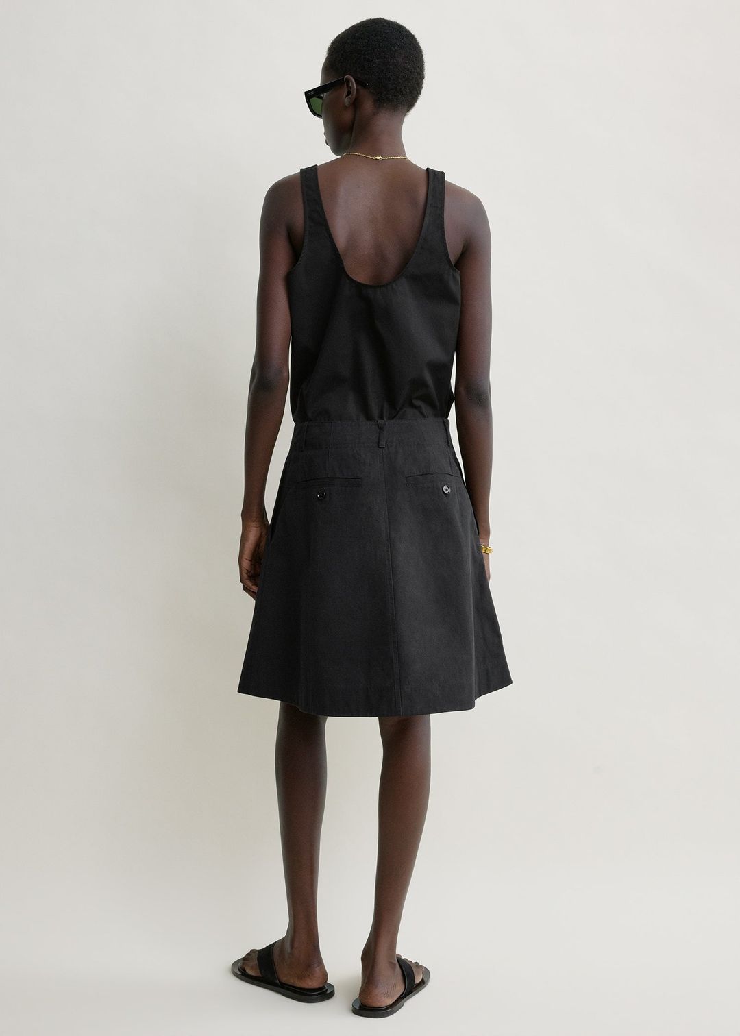 Chino skirt black #3